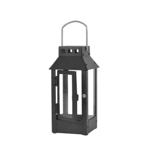 A2 Living, Micro Small Lanterne Sort Galvaniseret