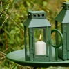 A2living, Micro Small Lanterne Olivengrøn Galvaniseret