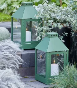 A2Living, Mini Lanterne Olivengrøn Galvaniseret