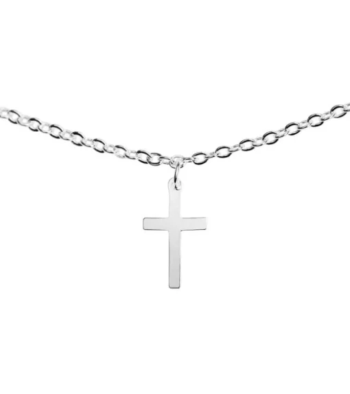 Armbånd “Bless you” kors, sølv
