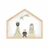 Broderi Sæt, Julekrybbe stitch, crib, small