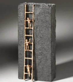 Bronze figur, Stræber mod Himmelen