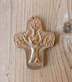 Bronze, Kors med livets træ og helligåndsdue