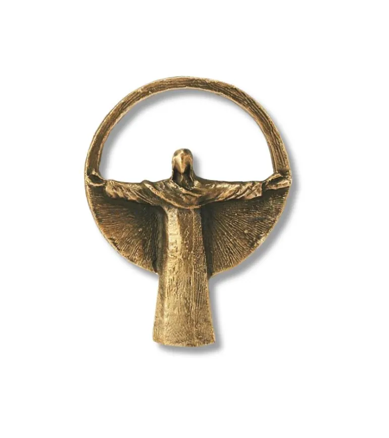 Bronzefigur, Jesus Kristus figur, 14 cm