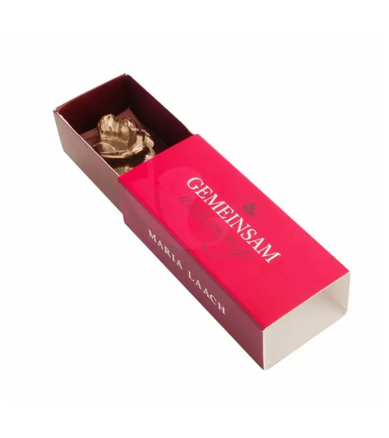 Bronzefigur Par, Sammen på vej, 7 cm