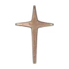 Bronzekors til væg, 10,5 cm