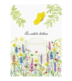 En sidste hilsen m. kuvert, A6 Dobbeltkort