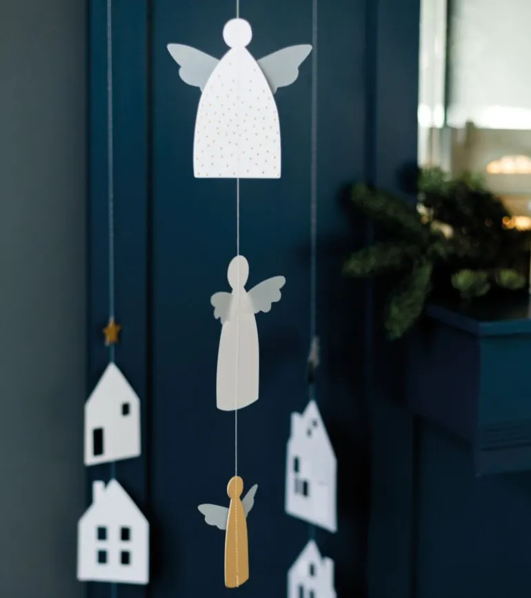 Engle guirlande, 54 cm