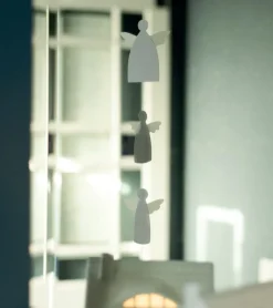 Engle papirskæde, 78 cm