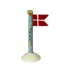Fødselsdagsflag, far – havgrøn, 14 cm