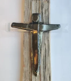 Glaskors Marine på drivtømmer