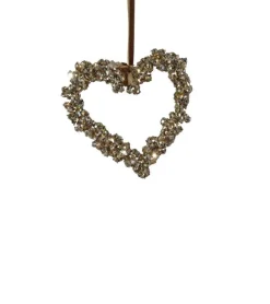 Glimmer, Deko hjerte ophæng, lille