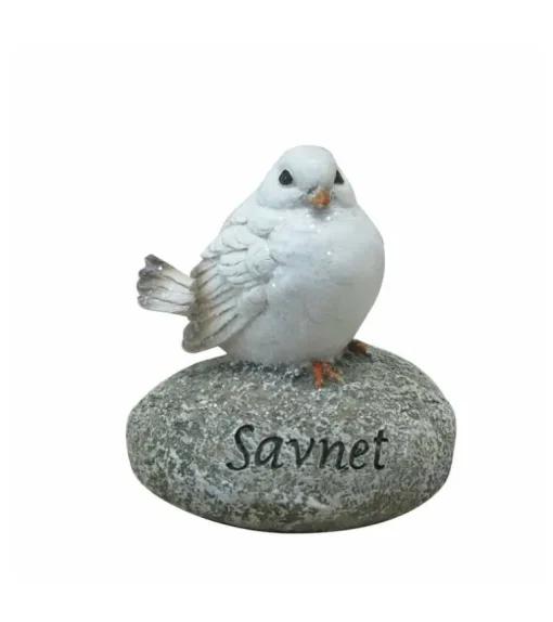Gravpynt, Sten med fugl, Savnet