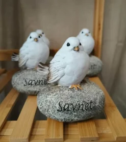 Gravpynt, Sten med fugl, Savnet