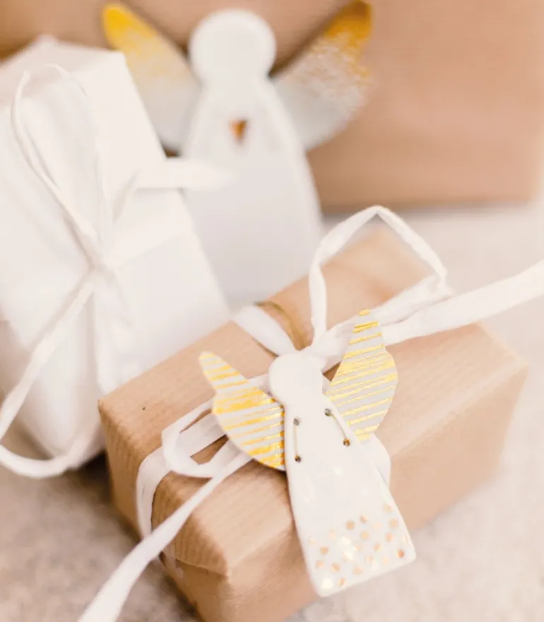 Guardian angel, Porcelæn sølv ophæng