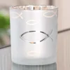 Ichthys lanterne til fyrfadslys, 8 cm
