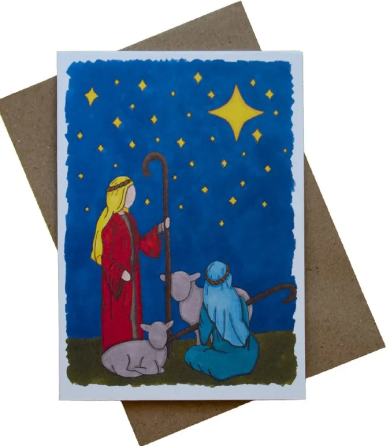 Julekort, Hyrder på marken, Dobbeltkort