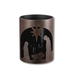 Julekrybbe hurricane i metal, Stor