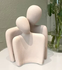 Keramikskulptur, 2-delt, Par: “Anexo”