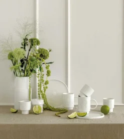 Krus med sol, Porcelæn