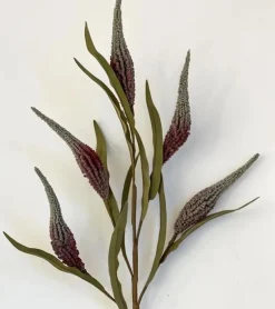 Kunstig blomst, 5 grene, 5 blomster