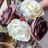 Kunstig Rose, Offwhite