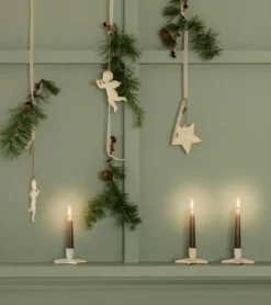 Maileg, O Holy Night, metal engle i æske