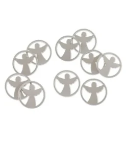 Mønt til indkøbsvogn med engel