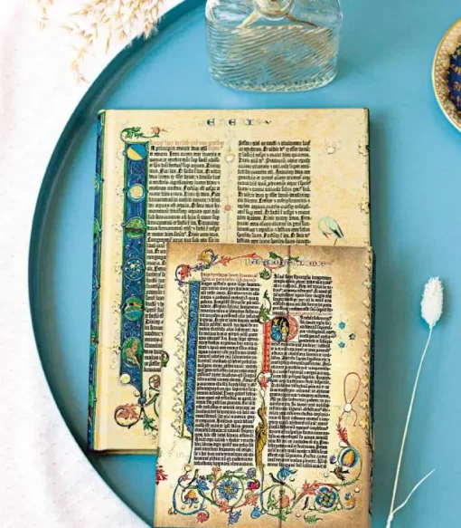 Paperblanks, Gutenberg Biblen, Notesbog, Linjer, 10×14 cm