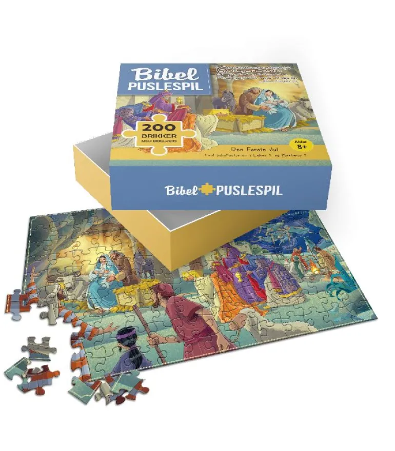 Puslespil, Den første jul, 200 brikker