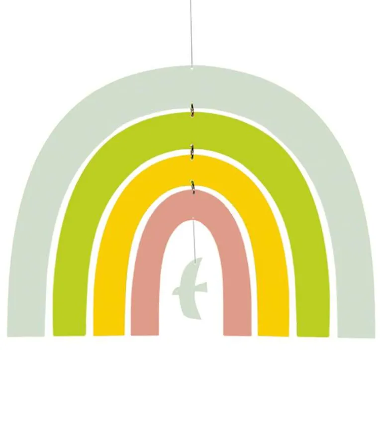 Regnbue uro med fredsdue, Blå