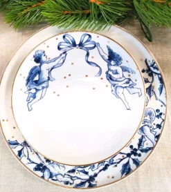 Sharing Moments, FrokostTallerken med engle, 21 cm