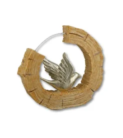 Skulptur, Fugl med spredte vinger, 19 cm