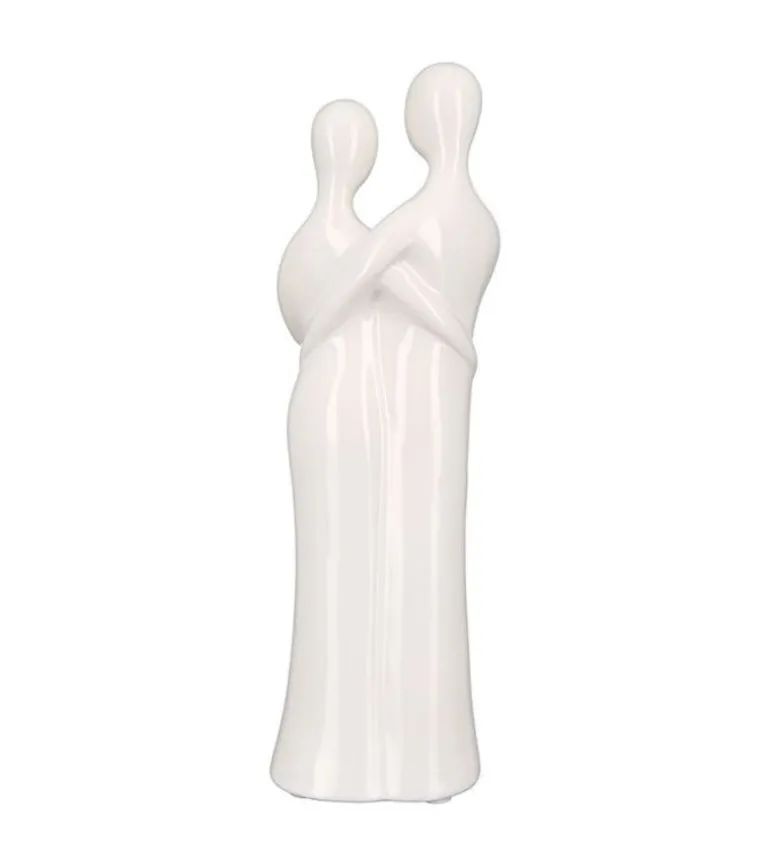 Skulptur, Par med sølvhjerte