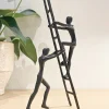 Skulptur: Teamwork, H 24 cm